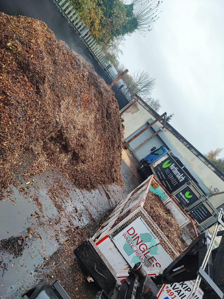Wood Chip Delivery Blackburn